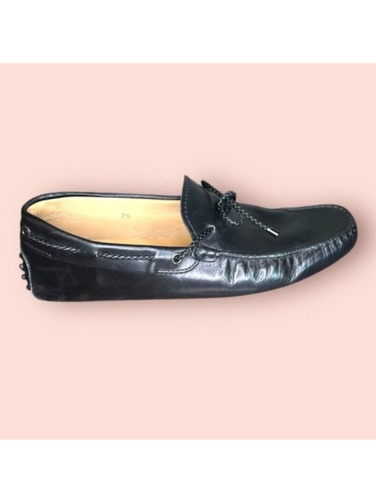 OMG! Tod’s Men Loafers Size 7 1/2 US 41 EU Elegant Dress Shoes Made In Italy